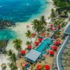 Aerial view of LUX* Grand Baie, Mauritius