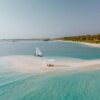 Sand bank in Intercontinental Maldives Maamunagau Resort
