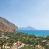 Aerial View of Six Senses Zighy Bay, Oman