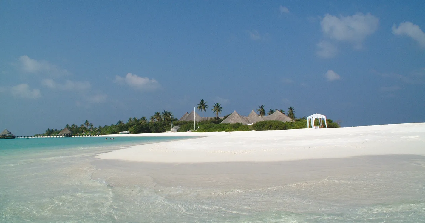 Maldives beach villa